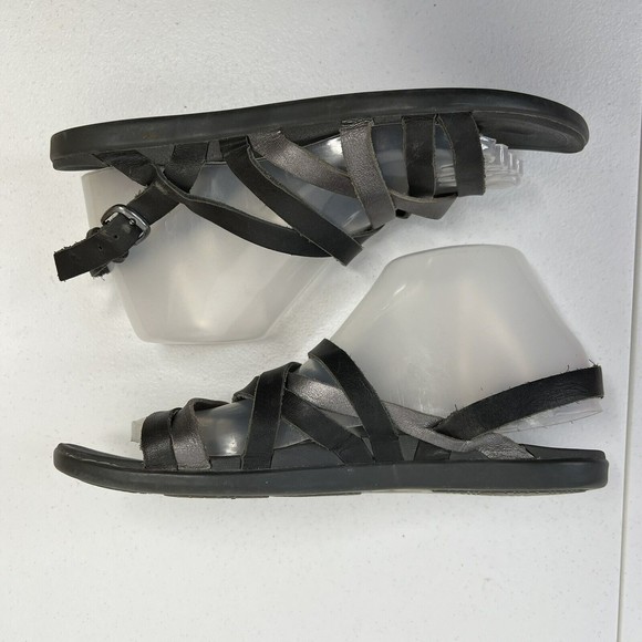 OluKai Black and Gray Women's Sandals - Picture 4 of 10